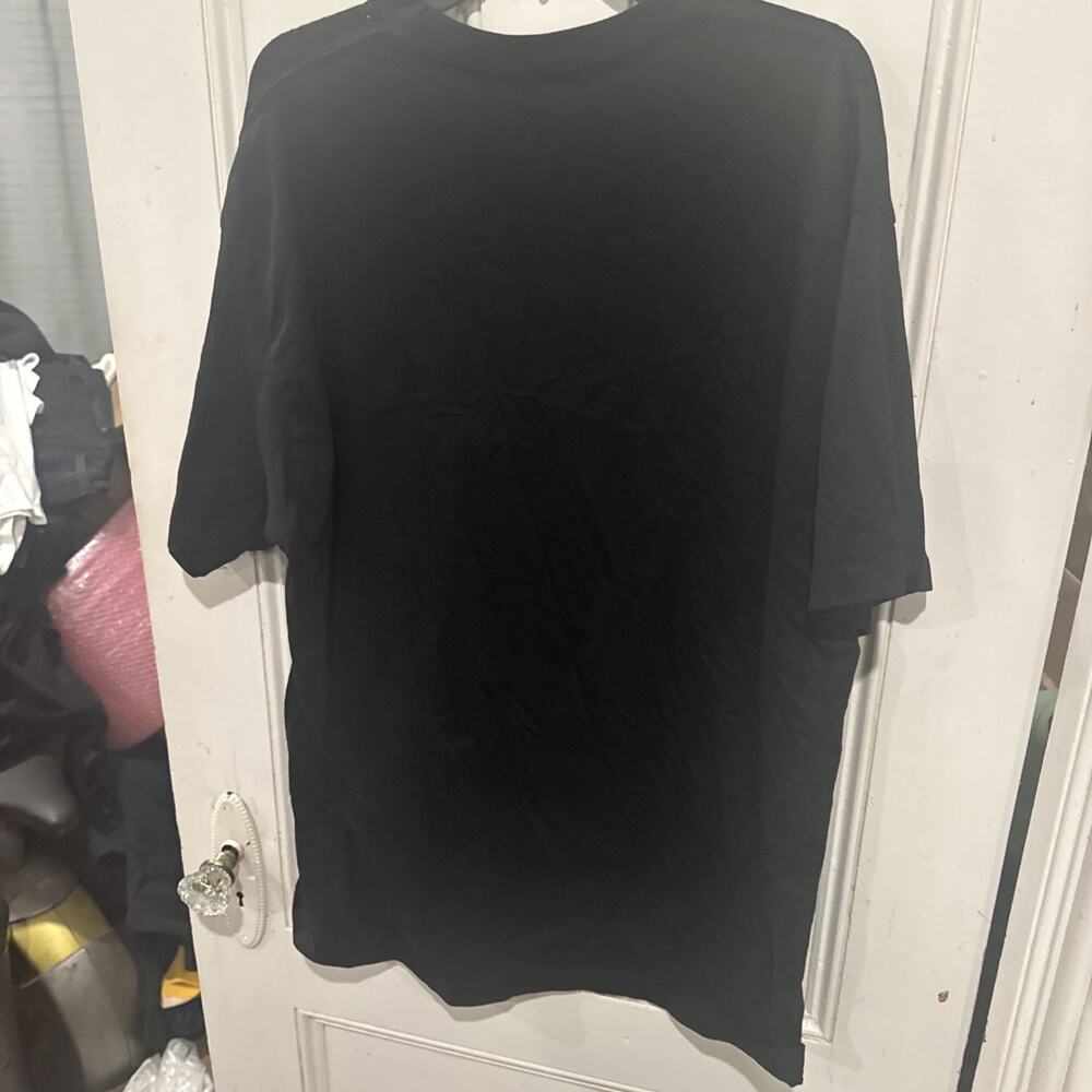 H&U Anime Ramen Sketching Graphic T-Shirt XL Black 100% Cotton Just A Girl - Picture 6 of 6